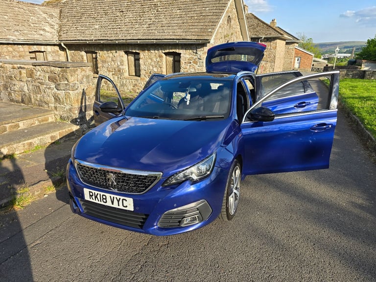 2018 Peugeot 308sw GT Line, Manual, 1560 (cc), 5 doors