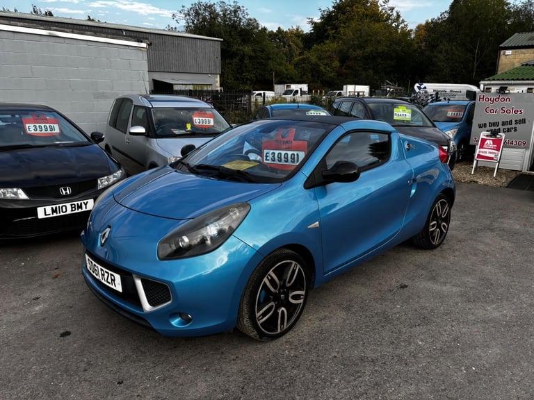 image for 2011 Renault Wind 1.6 VVT GT Line Euro 5 2dr CONVERTIBLE Petrol Manual
