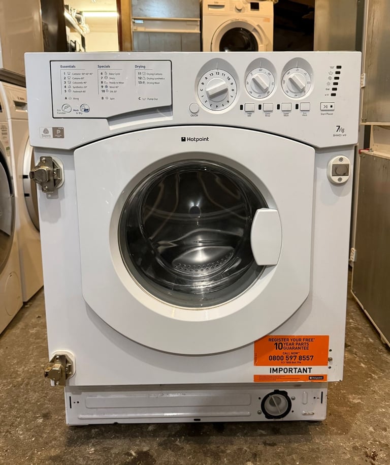 image for Hotpoint integrated 7kg Washer Dryer With Free Delivery N Warranty 