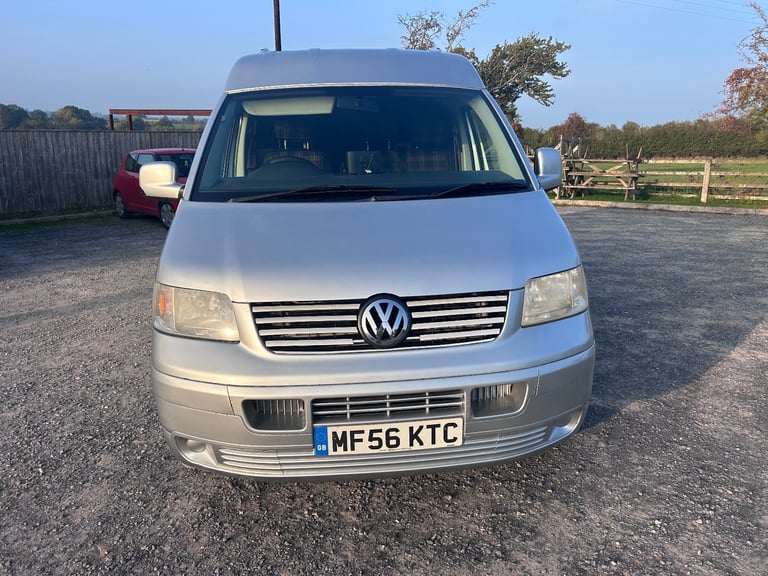 Volkswagen VW T5 Campervan/Day van with Diesel Heater NEW MOT LWB midtop 