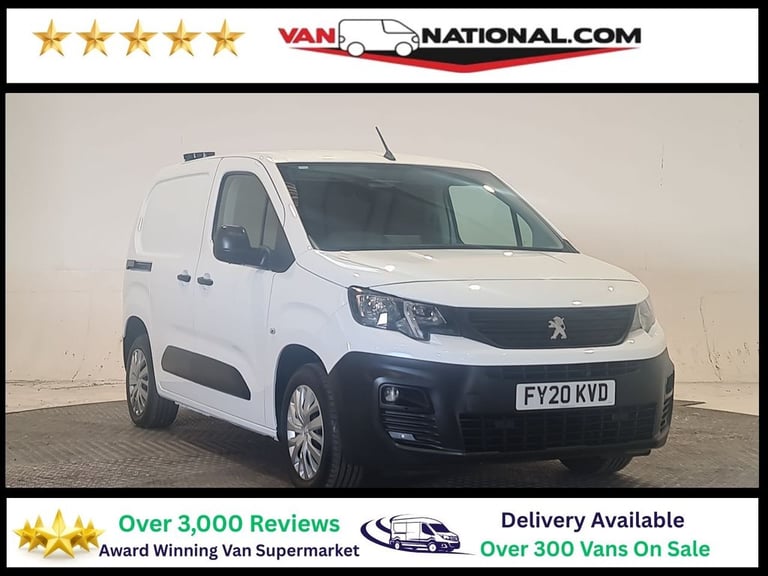 image for PEUGEOT PARTNER 1.5 BLUEHDI 1000 PROFESSIONAL STANDARD P/V 100 BHP SWB