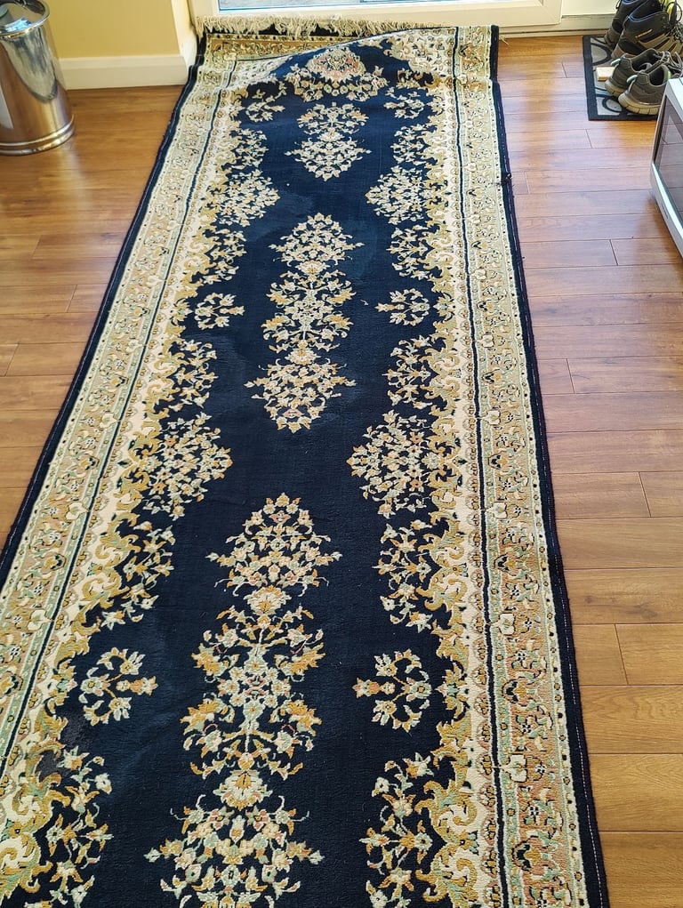 image for Hall Runner Rug - Iranian wool and cotton