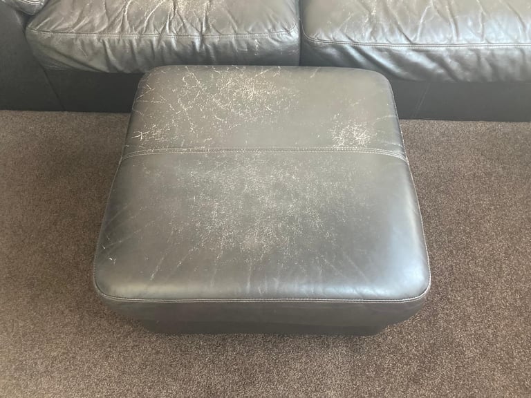 Sofa and footstool 