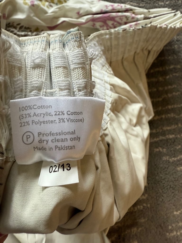 Children's blackout lined John Lewis curtains 160cm x 137cm