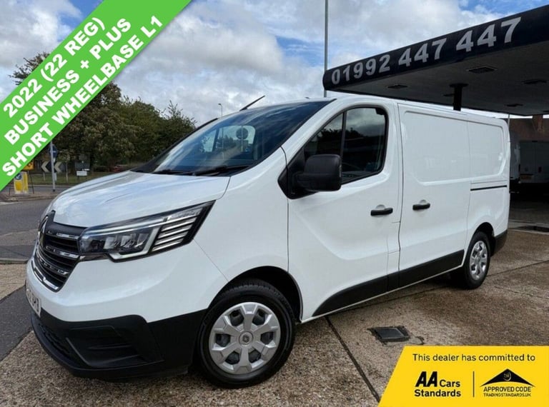 2022 Renault Trafic 2.0 dCi Blue SL28 Business+ Panel Van 5dr Diesel Manual L1 H1 Euro 6 (s/s)  P...