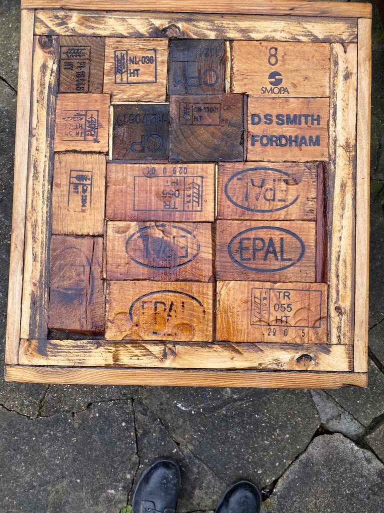 Unique one off garden table 