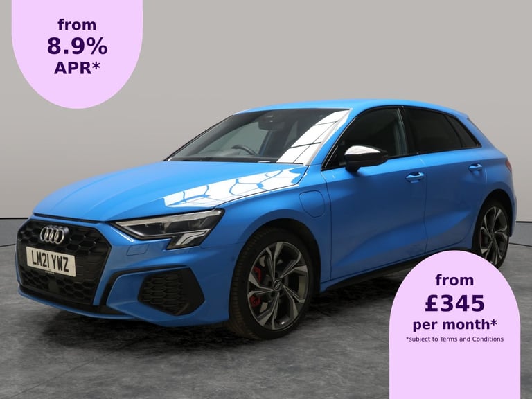 image for 2021 Audi A3 1.4 TFSIe 45 S line Competition Sportback 5dr Petrol Plug-in Hybrid S Troni Hatchbac...