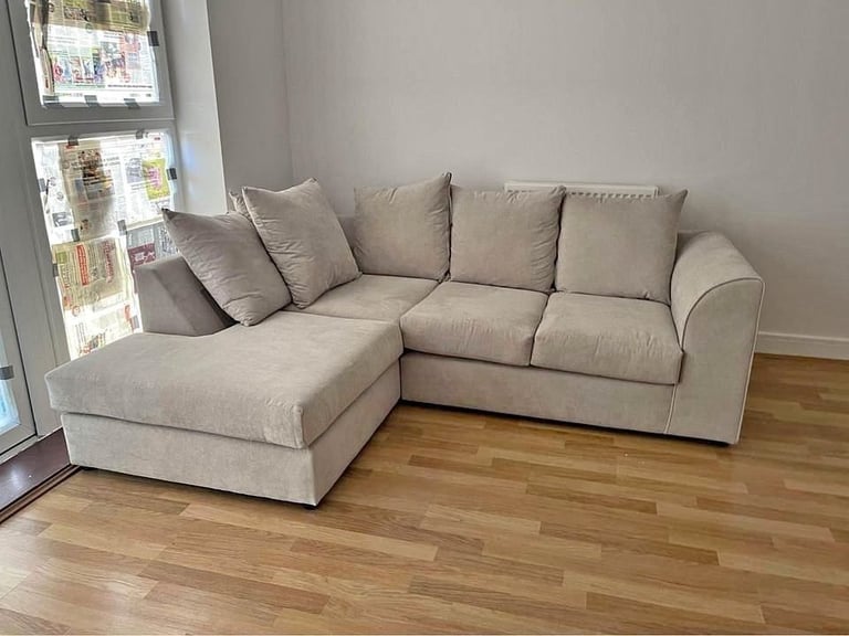 image for  Dylan Corner Sofa – Stylish L-Shape, High Back, 25% Off 💫 | Same Day Delivery **