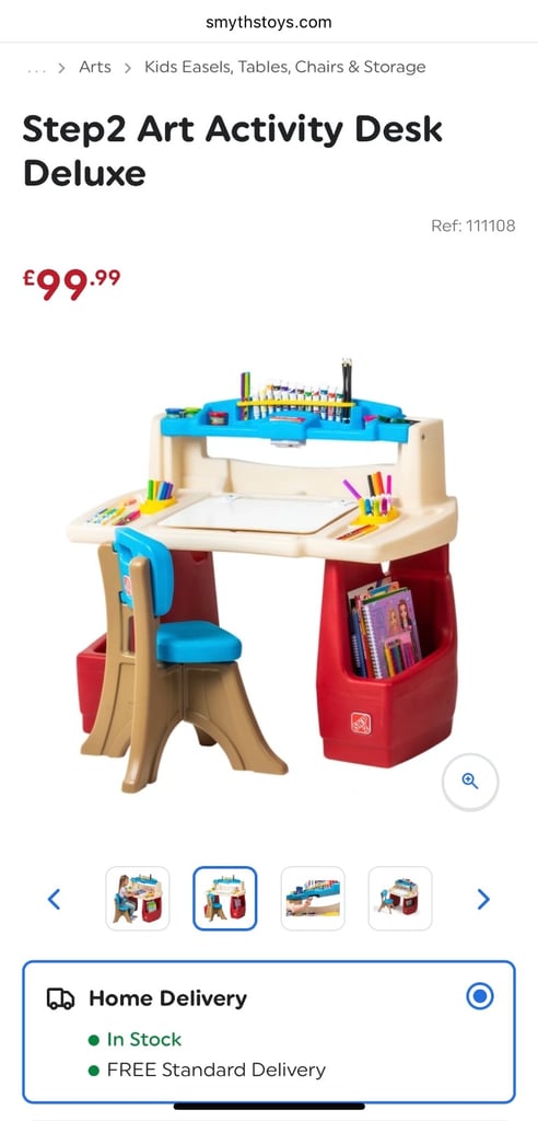 Kids activity desk 