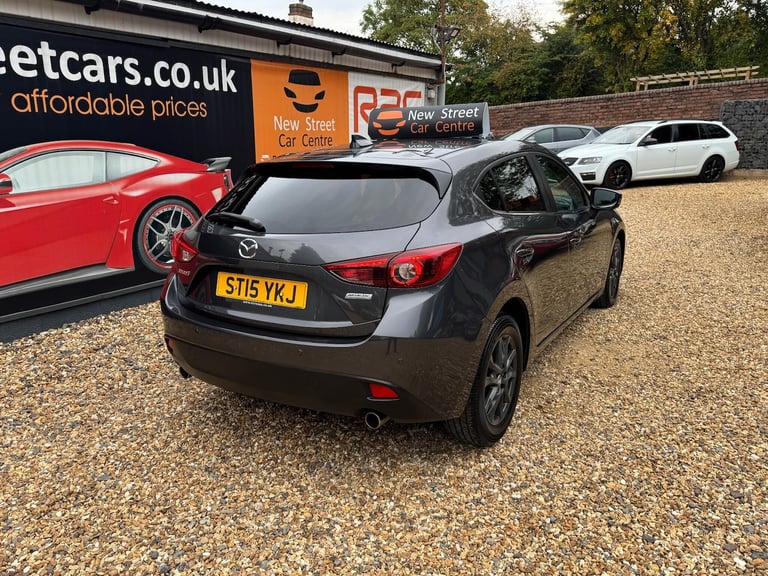 2015 Mazda Mazda3 2.0 SKYACTIV-G SE-L Euro 6 (s/s) 5dr HATCHBACK Petrol Manual