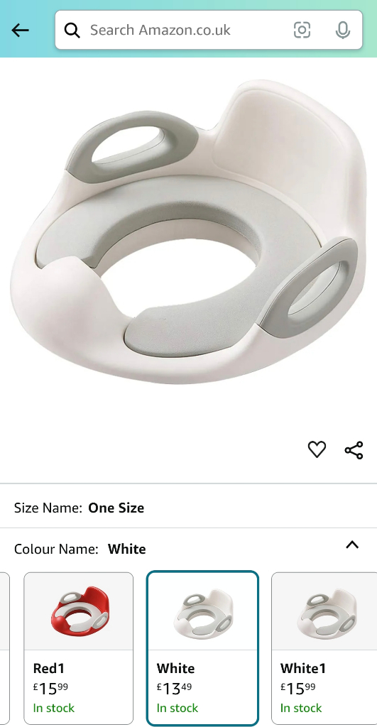 Baby Toilet Trainer, Potty training seat for kids, Toilet seat for baby boy and girls