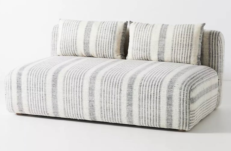 Modular corner anthropology sofa