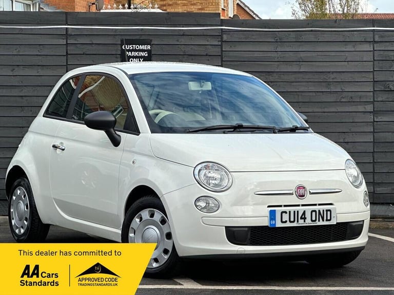 2014 Fiat 500 1.2 Pop Euro 6 (s/s) 3dr HATCHBACK Petrol Manual
