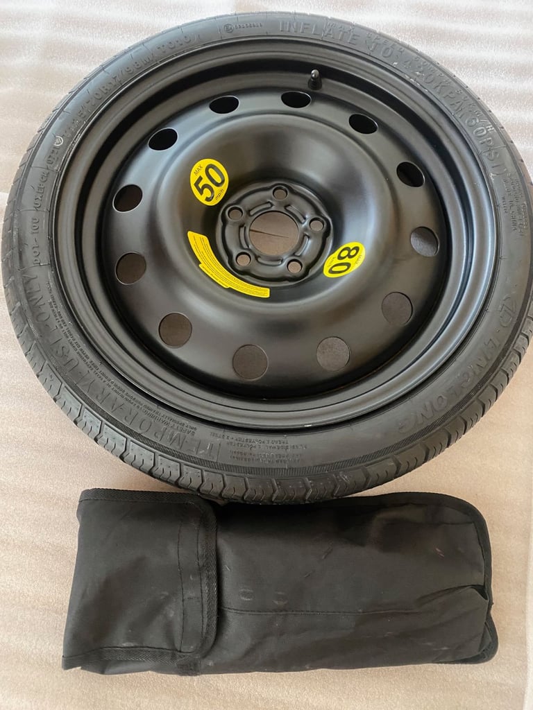 Audi A1 Space Saver Spare Wheel, Jack & Tool Kit - As New!