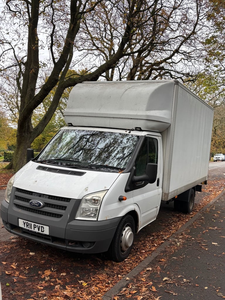 image for FORD TRANSIT BOX VAN WITH TAIL LIFT . 