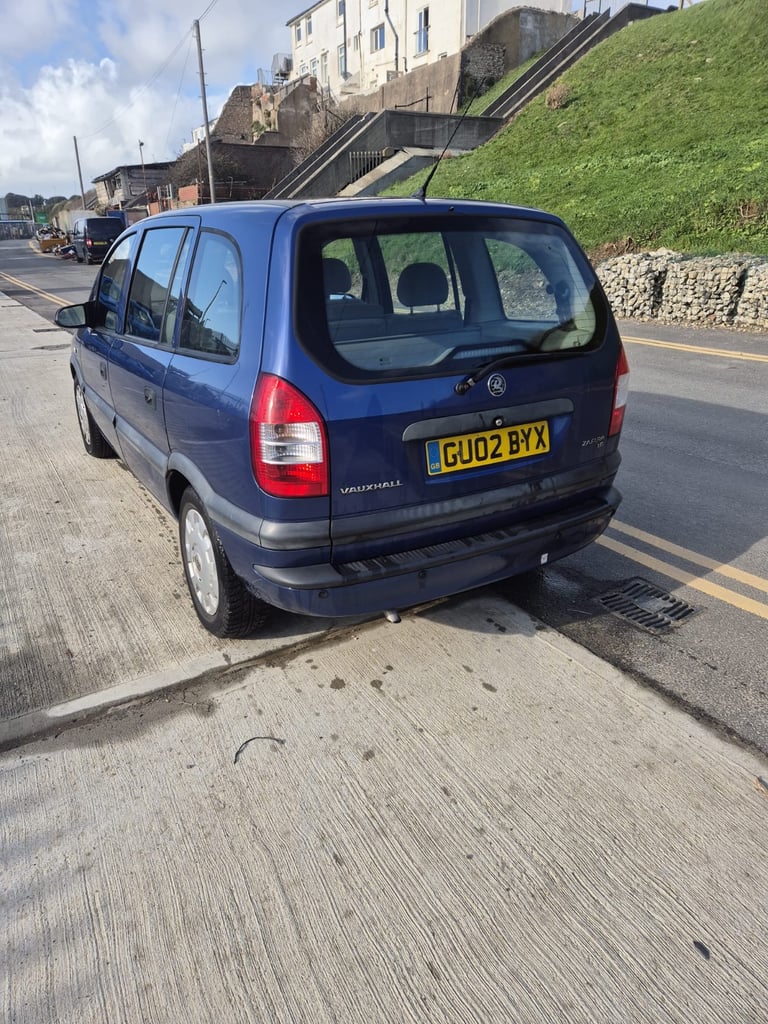 Vauxhall, ZAFIRA, MPV, 2002, Manual, 1598 (cc), 5 door
