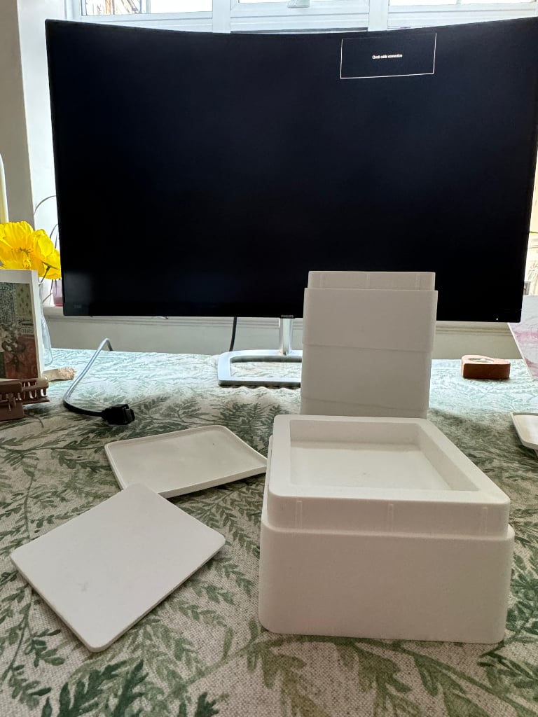image for Set of 4 adjustable furniture risers