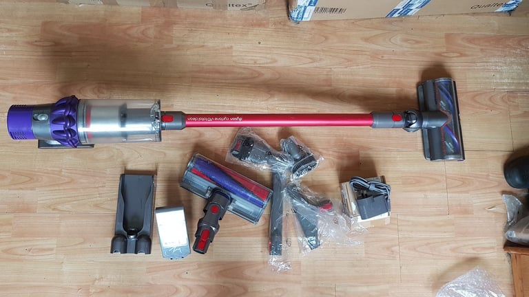 image for dyson cyclone v10 total clean cordless vacuum cleaner Handheld filters washed and dried