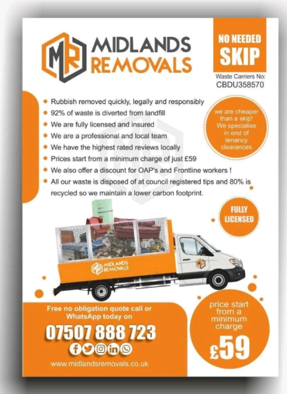 07954 735 446  Waste-Rubbish Clearance/ Removal, House/Office,Skip Hir