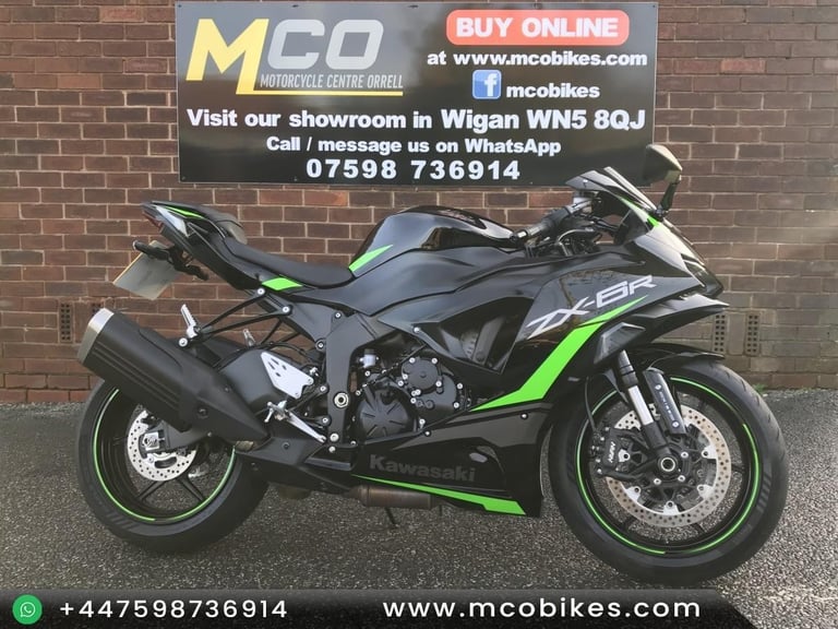 Kawasaki Ninja ZX636 25reg 300 miles only as brand fire NW