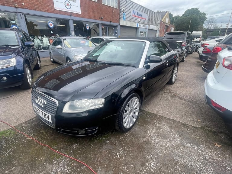 Audi A4 cabriolet 1.8 T (57) plate 