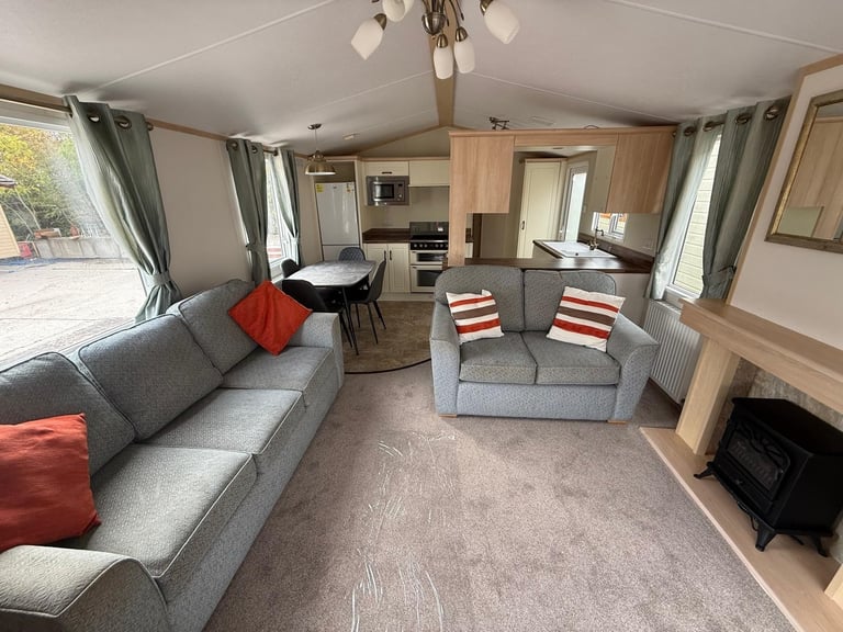 Superb 2 Bed Static Caravan - DG, CH, - Offsite Sale for Own Land, Self Build