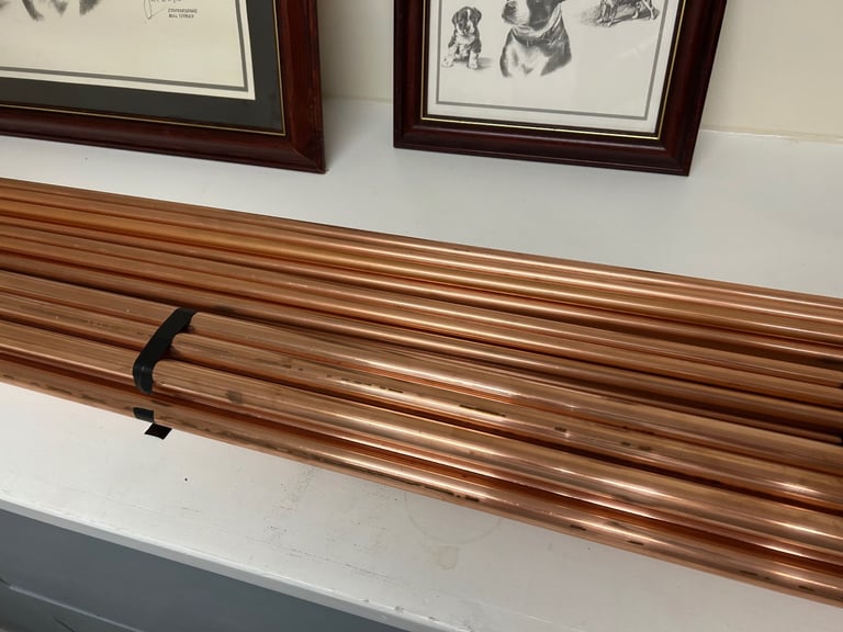 Copper pipes 