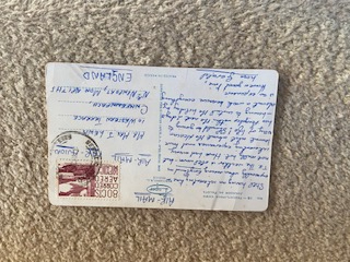 vintage postcard from Mexico