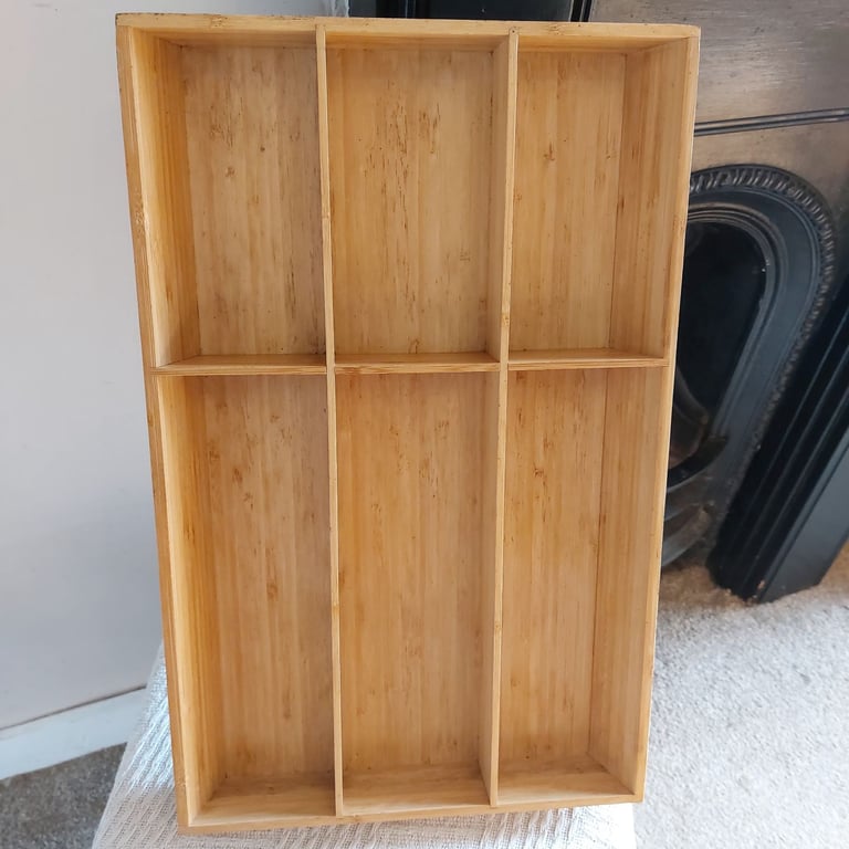 Large Ikea Variera Wooden Drawer Cutlery Tray 