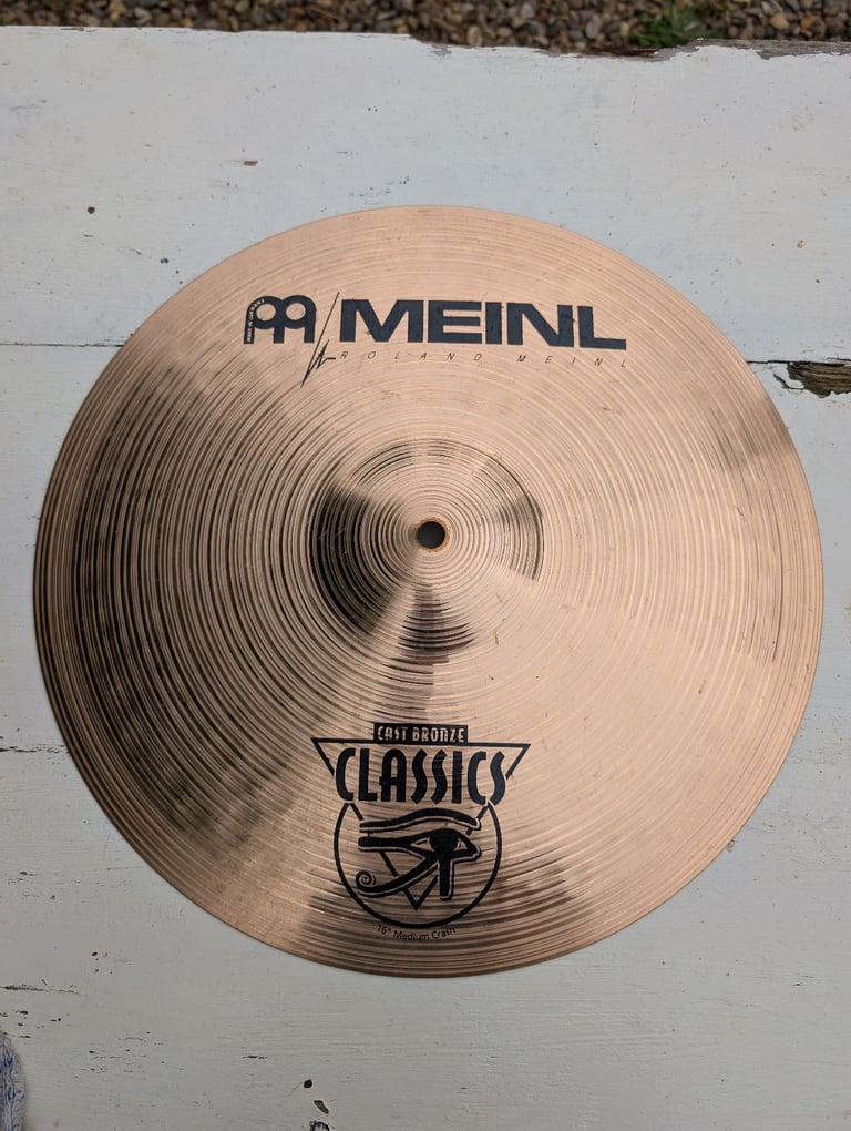 image for MEINL - 16&quot; Medium Crash - Cast Bronze