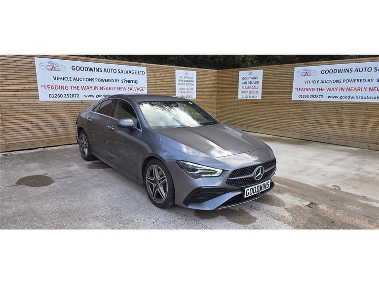 image for 2024 MERCEDES CLA 180 AMG LINE EXECUTIVE 1.3T HYBRID DAMAGED REPAIRABLE SALVAGE 