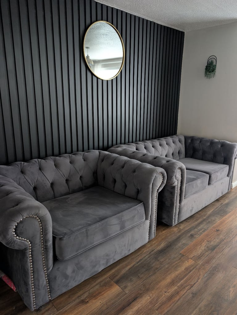 3 piece chesterfield sofas