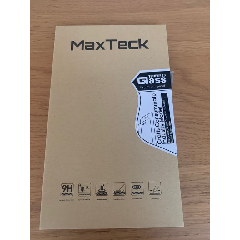 MaxTeck [2 Pack iPhone 8 Plus 7 Plus Screen Protector]