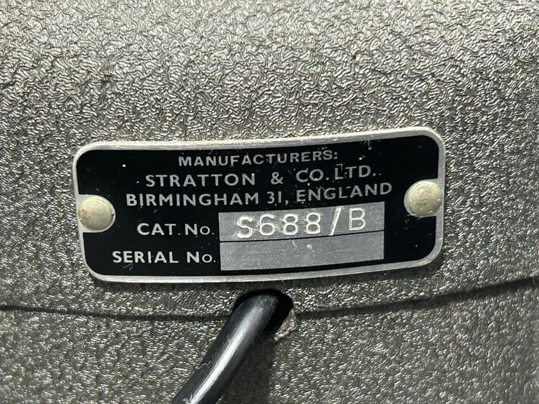 Eddystone / Stratton S688/B speaker for radio or HF receiver