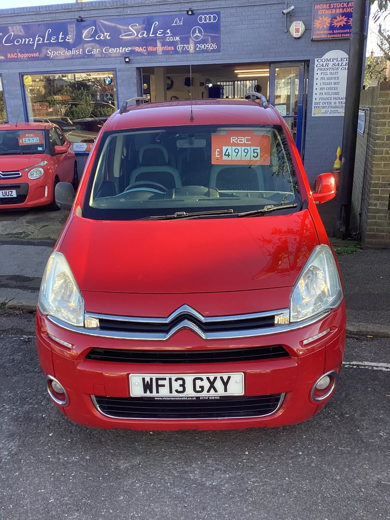 2013 Citroen Berlingo Multispace 1.6 HDi 90 VTR 5dr 7 str. MPV Diesel Manual