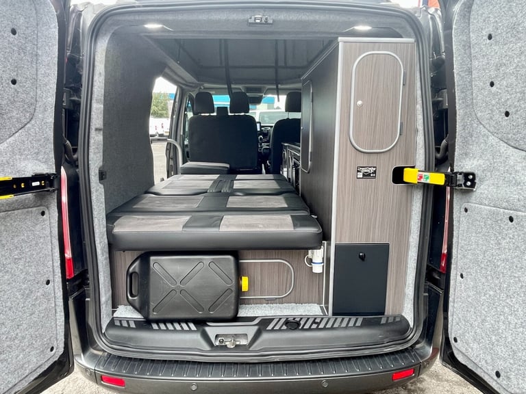 2022 Ford Transit Custom 2.0 EcoBlue 185ps Low Roof Sport Auto Camper with Pop Top PANEL VAN Dies...