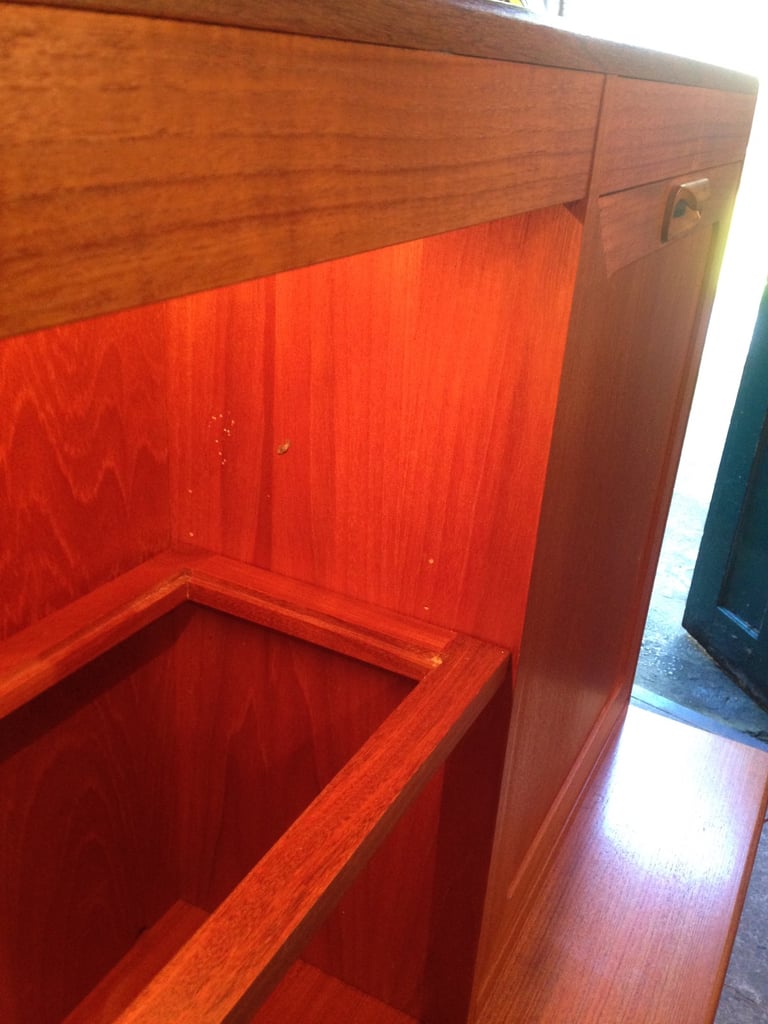 VINTAGE RETRO G PLAN FRESCO TEAK CUPBOARD SHELF TOP SECTION OF SIDEBOARD ONLY 