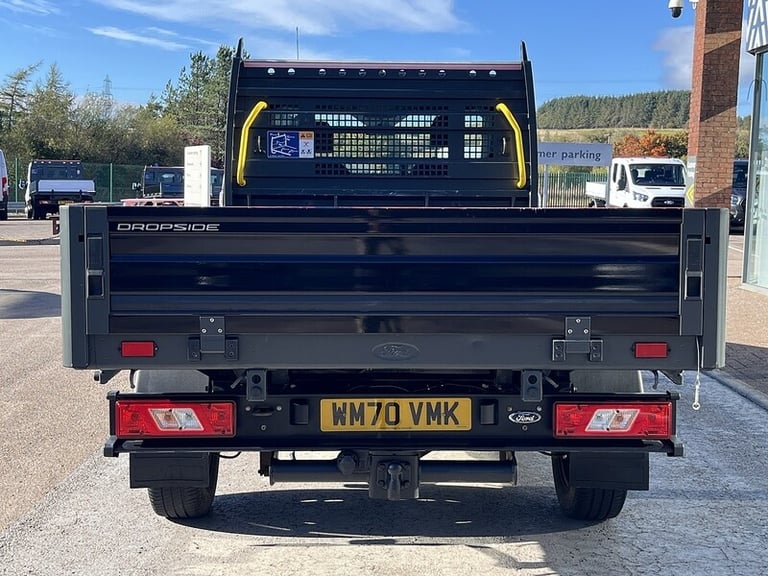 2021 Ford Transit TDCI 130ps 350 12ft 3.6m Dropside Leader with Low Miles Dropside Diesel Manual