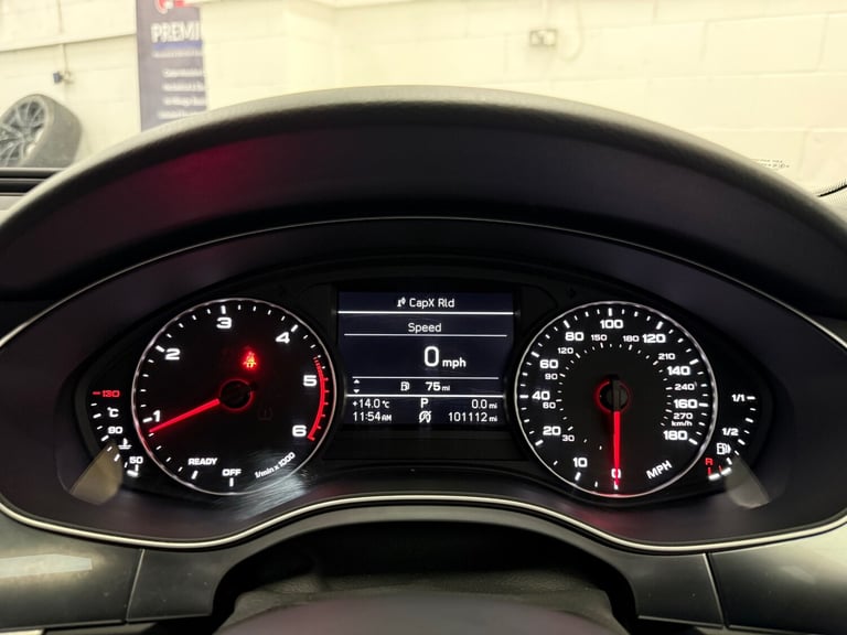 2016 66 AUDI A6 2.0 TDI SE EXECUTIVE QUATTRO S TRONIC 4WD 190BHP WHITE EURO 6 