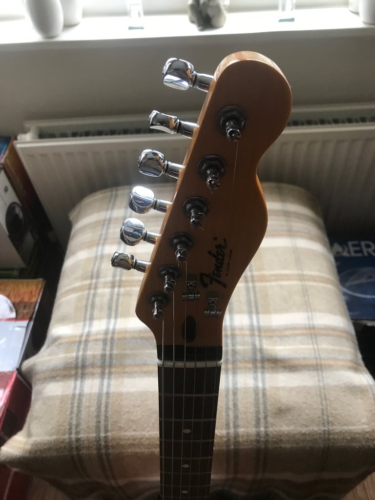 Fender Tele/Jazzmaster style Custom Built guitar. Mint Condition.