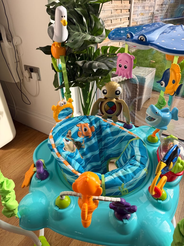 Bright starts Disney baby finding nemo sea of activities jumper Disney baby