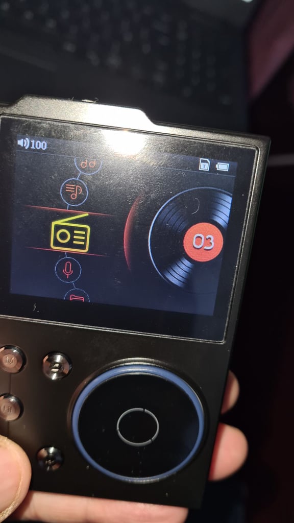 Lossless hi res mp3 player. Brand new with 16gb internal memory and 64gb sd card.