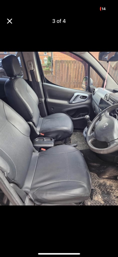 Peugeot, PARTNER TEPEE, MPV, 2014, Manual, 1560 (cc), 5 doors