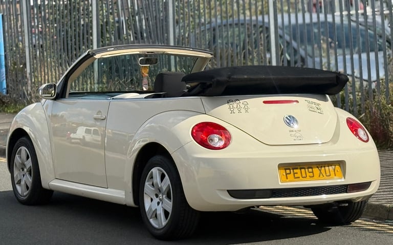 2009 Volkswagen Beetle 1.6 Luna 2dr CONVERTIBLE Petrol Manual
