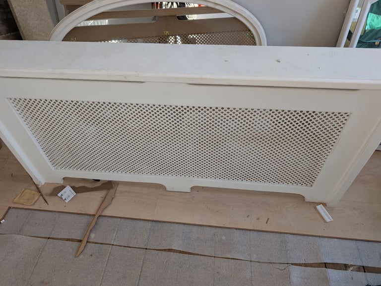 image for Radiator cover white £10 ono