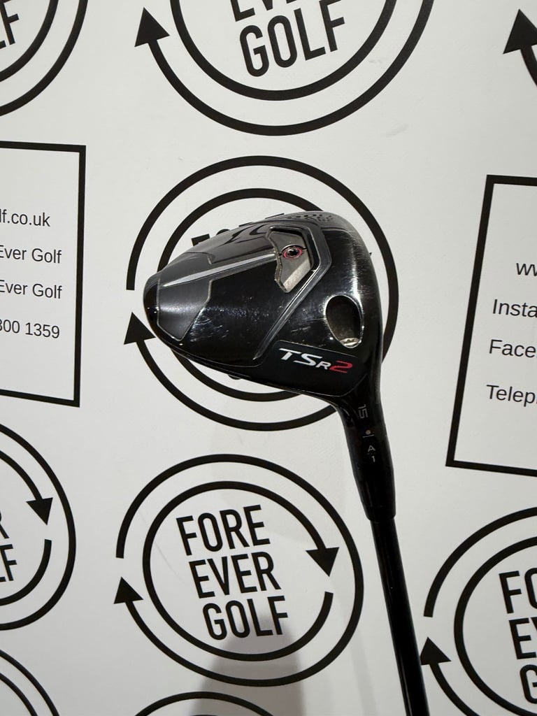 image for TITLEIST TSR2 3 WOOD / 15 Degree / RH / 65g Stiff Flex / V.GOOD USED