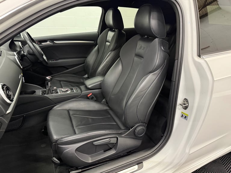 2015 65 AUDI S3 2.0 TFSI QUATTRO NAV 300BHP 4WD 3 DOOR HATCHBACK WHITE EURO 6