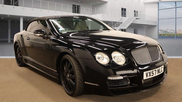 2008 Bentley Continental 6.0 W12 GTC Convertible 2dr Petrol Auto 4WD Euro 4 (560 ps) CONVERTIBLE ...