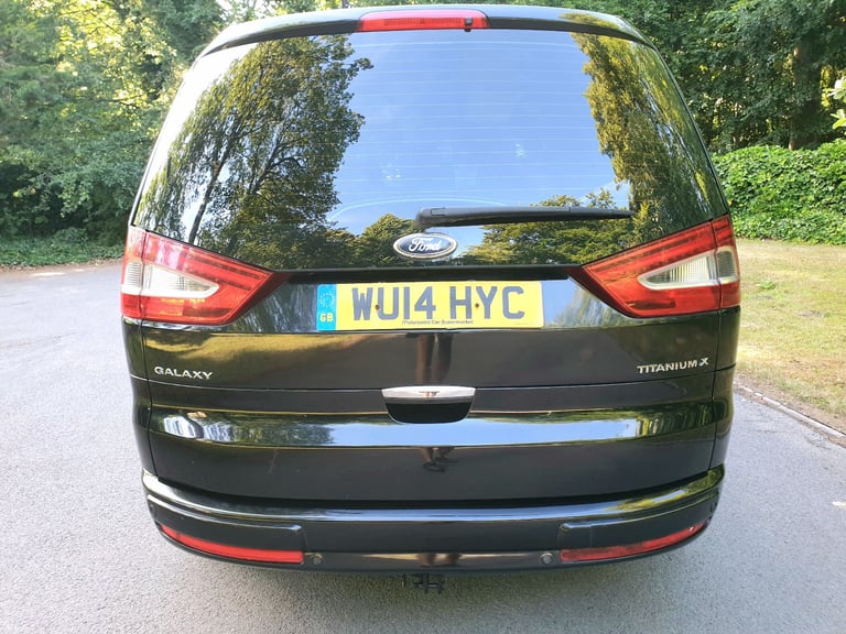 FORD GALAXY TITANIUM X 2.0 TDCI*2014*FSH*LEATHER*PAN-ROOF*XENONS*BLUETOOTH*TOW-BAR*#MINT#MPV