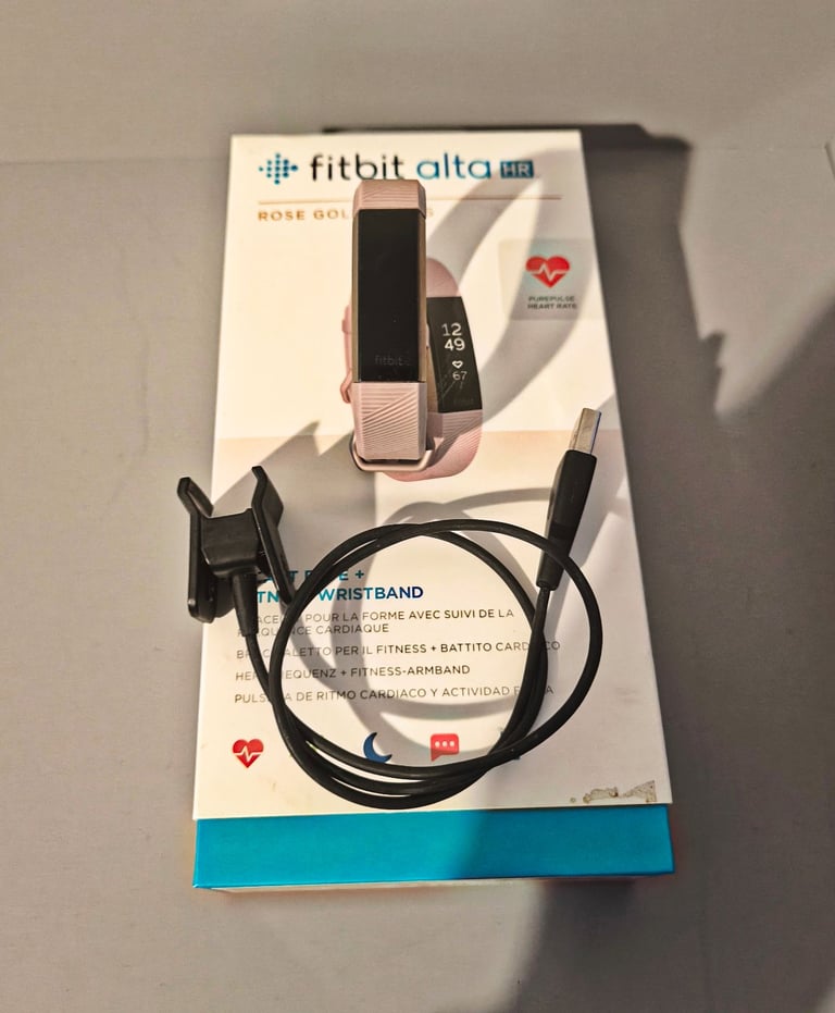 image for Fitbit Alta HR Activity Tracker Rose Gold